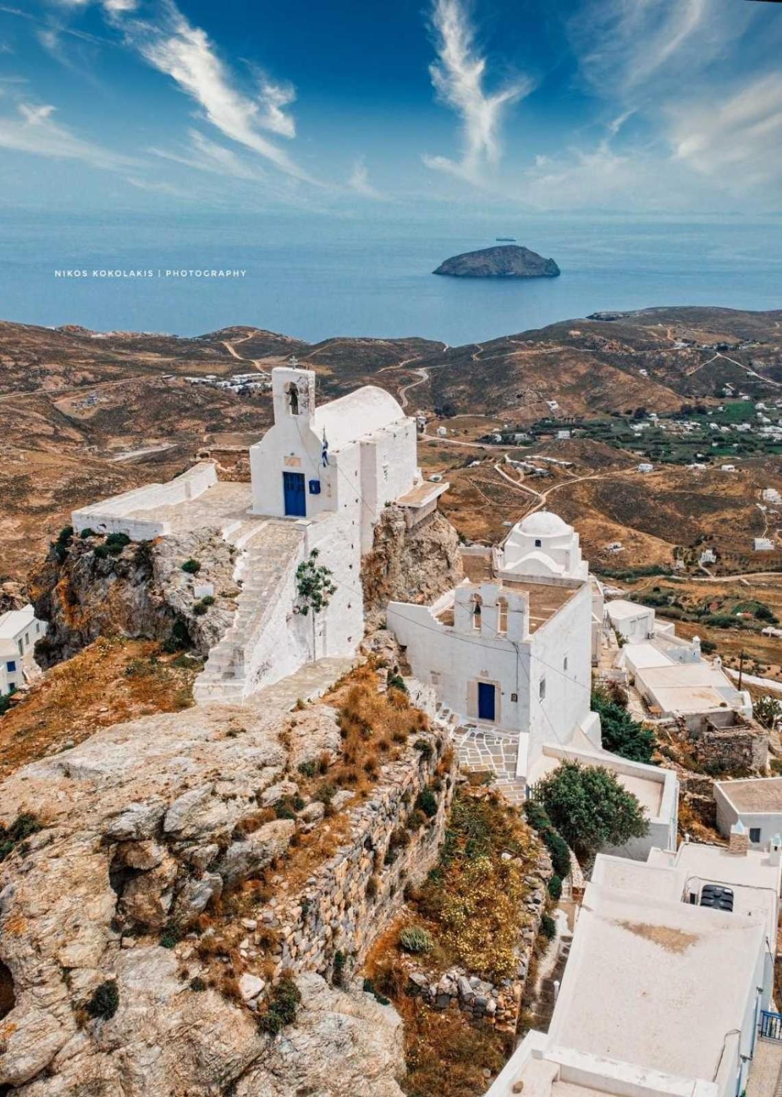 Eleios Hotel Serifos Livadi  Buitenkant foto